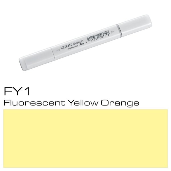 Layoutmarker Copic Sketch Typ FY - Fluorescent Orange