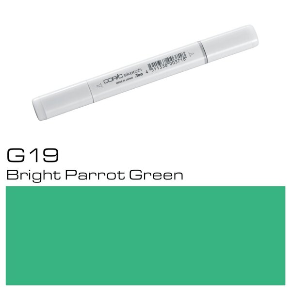 Layoutmarker Copic Sketch Typ G - 1 Bright Parrot Green