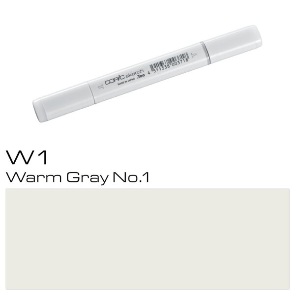 Layoutmarker Copic Sketch Typ W - 1 Warm Grey