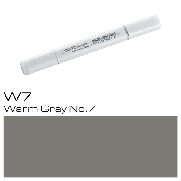 Layoutmarker Copic Sketch Typ W - 7 Warm Grey