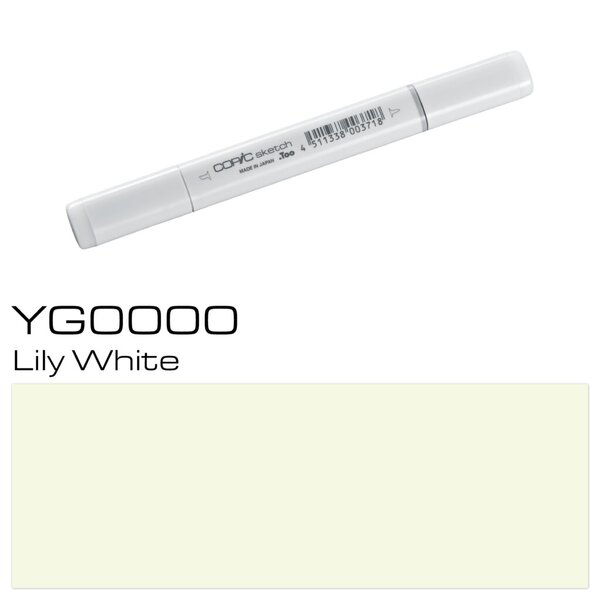 Layoutmarker Copic Sketch Typ YG - 0000 Lily White