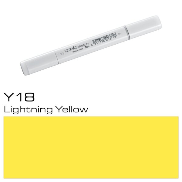 Layoutmarker Copic Sketch Typ Y - 1 Lightning Yellow