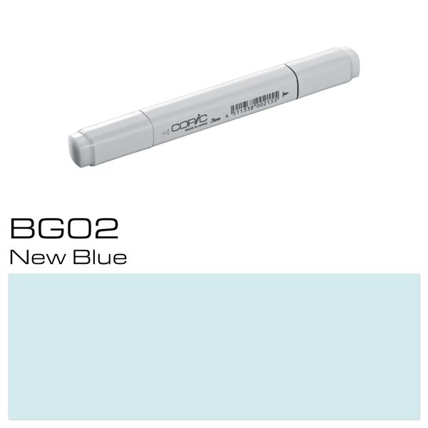 Layoutmarker Copic Typ BG - 02 New Blue