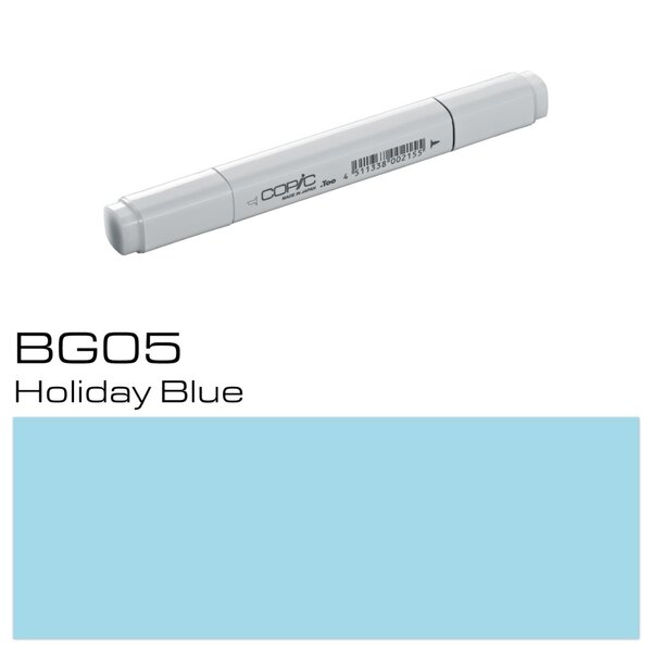 Layoutmarker Copic Typ BG - 05 Holiday Blue