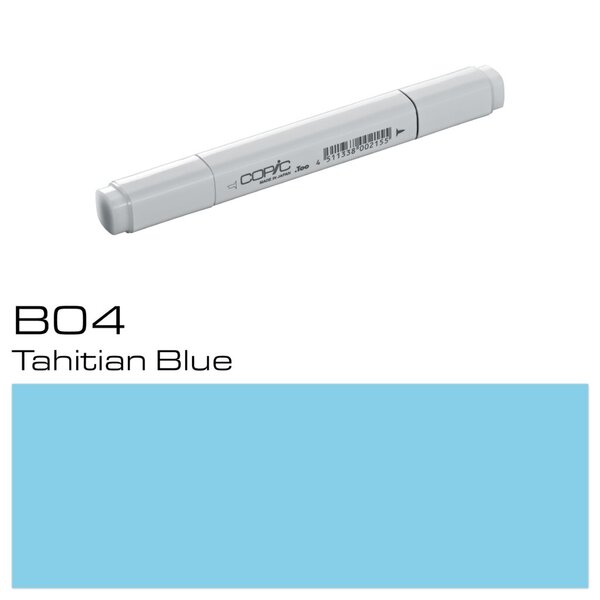 Layoutmarker Copic Typ B - 04 Tahitian Blue