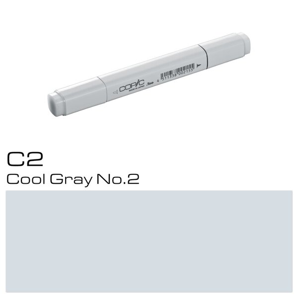 Layoutmarker Copic Typ C - 2 Cool Grey