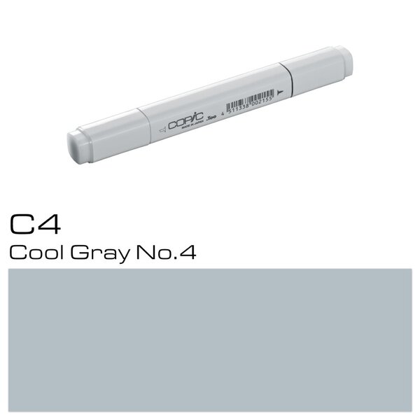 Layoutmarker Copic Typ C - 4 Cool Grey