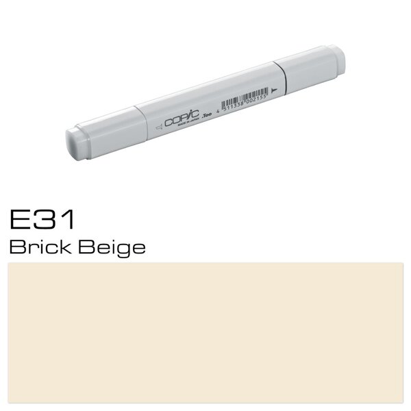 Layoutmarker Copic Typ E - 31 Brick Beige