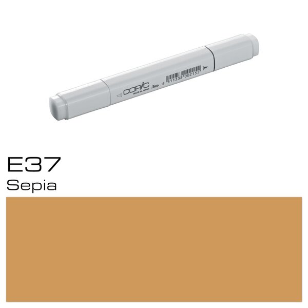 Layoutmarker Copic Typ E - 37 Sepia