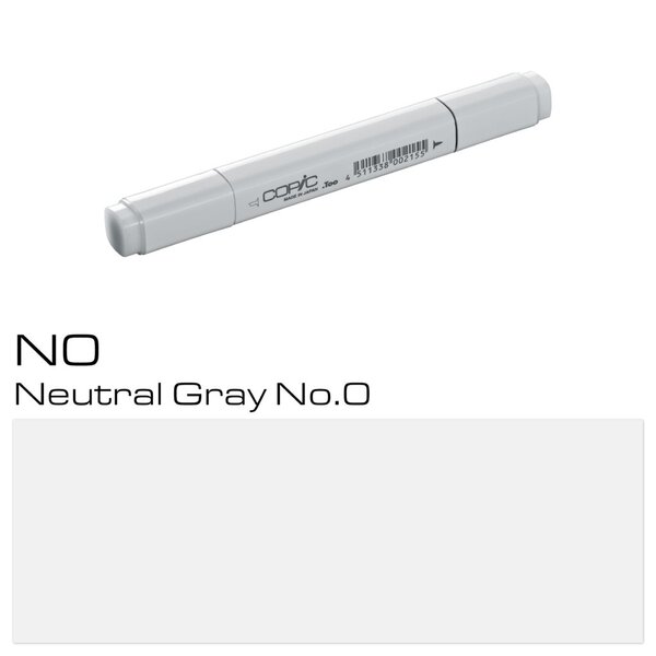 Layoutmarker Copic Typ N - 0 Neutral Grey