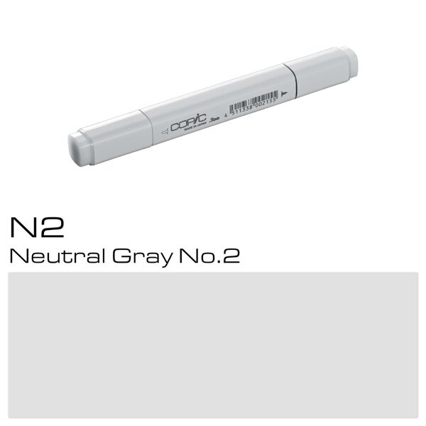Layoutmarker Copic Typ N - 2 Neutral Grey