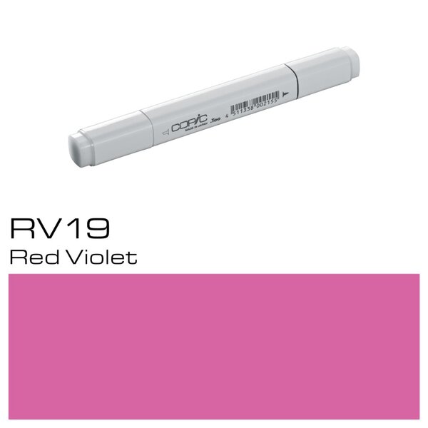 Layoutmarker Copic Typ RV - 19 Red Violet