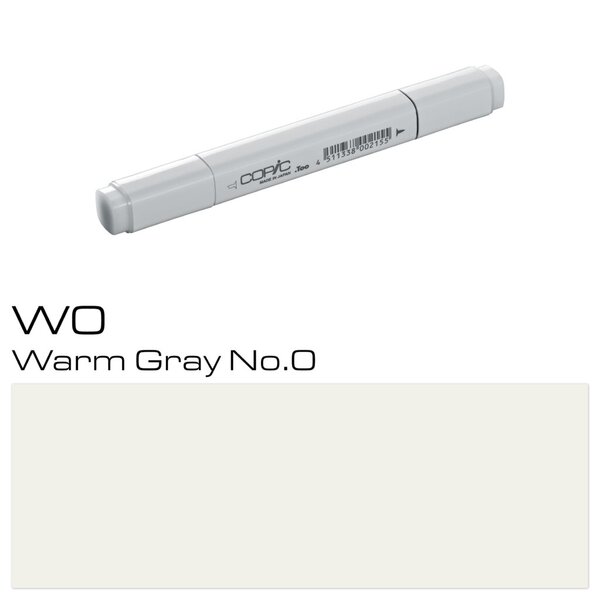 Layoutmarker Copic Typ W - 0 Warm Grey