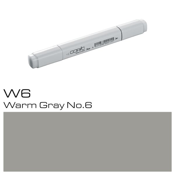 Layoutmarker Copic Typ W - 6 Warm Grey