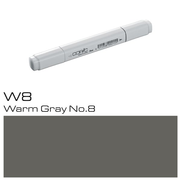 Layoutmarker Copic Typ W - 8 Warm Grey