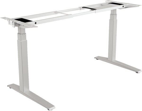 Levado Tischgestell höhenverstellbar, silber,4 Einstellungen programmierbar