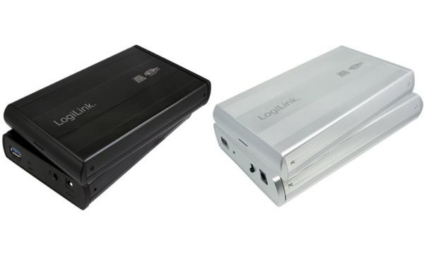 LogiLink 3,5 SATA Festplatten-Gehä use, USB 3.0, schwarz (11112215)