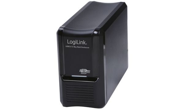 LogiLink Externes RAID Gehäuse, für 2x3,5 SATA Festplatten (11115581) LogiLink Externes RAID Gehäuse, für 2x3,5 SATA Festplatten (11115581)