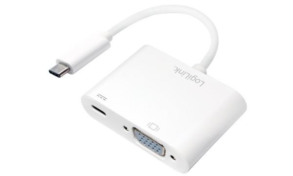 LogiLink USB-C auf VGA Ladeadapter