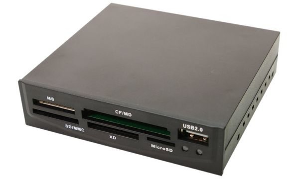 Logilink CardReader USB2 54in1 intern 3,5" USB Front