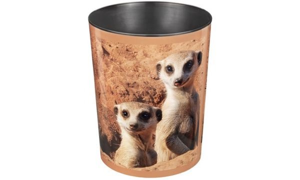 Läufer Papierkorb Erdmännchen, 13 L iter, PP (5050400)