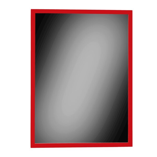 MAGNETOPLAN 1130306 magnetofix Magnetrahmen DIN A4 Rot 5 St.