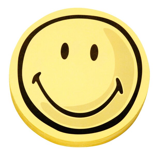 MAGNETOPLAN Bewertungssymbole Smilies positiv, rund Durchmesser: 100 mm, Farbe: