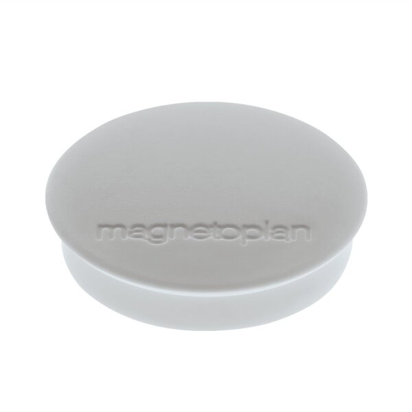 MAGNETOPLAN Discofix Rundmagnet "standard", grau mit Vollkern-Ferrit Ausstattun