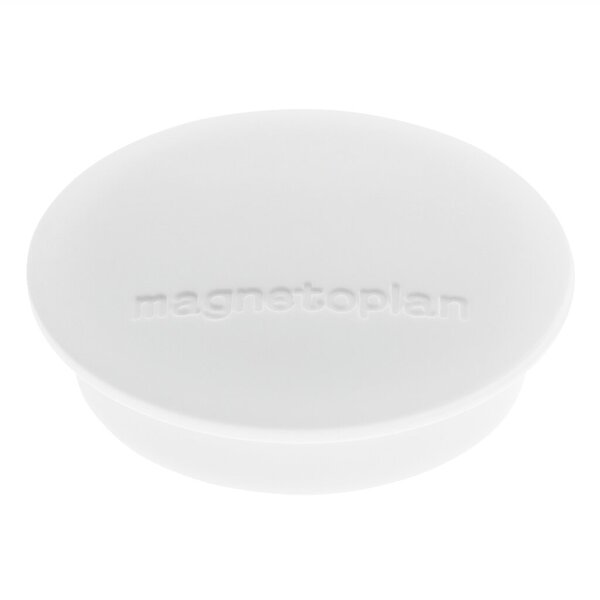 MAGNETOPLAN Magnet Discofix Junior 1662100 34mm weiß 10St. (1662100)