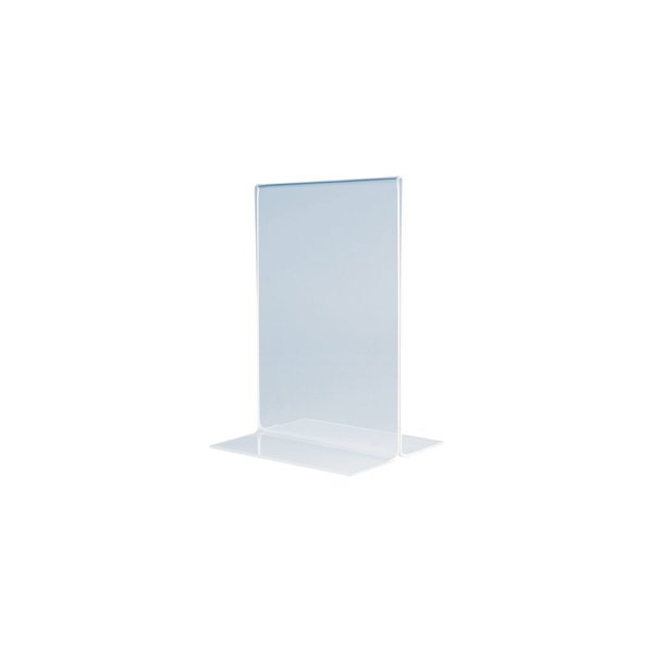 MAGNETOPLAN Tischaufsteller, Acryl, DIN A3 hoch, gerade glasklar, für beidseiti