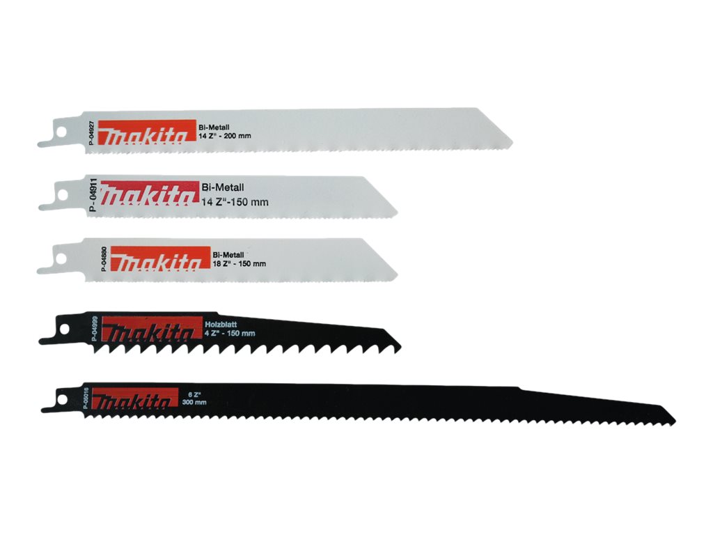 MAKITA Recipro Starterset Uni 5tlg P-83945