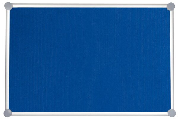 Pinnboard 2000 MAULpro 100/150 bl Textil Alurahmen graue Ecken