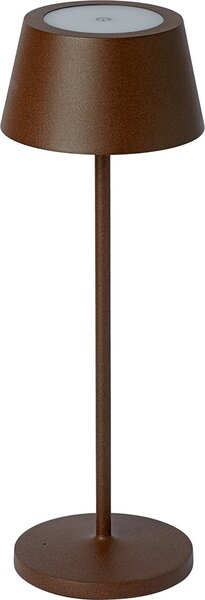 MAUL MAULnina LED-Akku-Tischleuchte braun