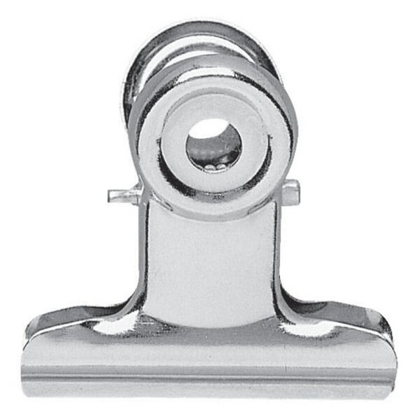 MAUL Briefklemmer aus Metall, Farbe: nickel, Breite: 70 mm Klemmweite: 40 mm, K