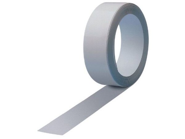 MAUL HEBEL Ferroband (B)35 mm x (L)5000 mm, weiß Magnethaft-Wandleiste im Rolle