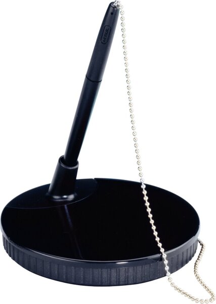 MAUL Kuliständer, Exklusiv, mit Kugelkette, schwarz Höhe: 150 mm (44120-90)