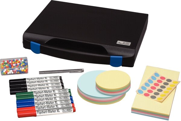 MAUL Moderationskoffer Gundausstatttung Schwarz 6396099