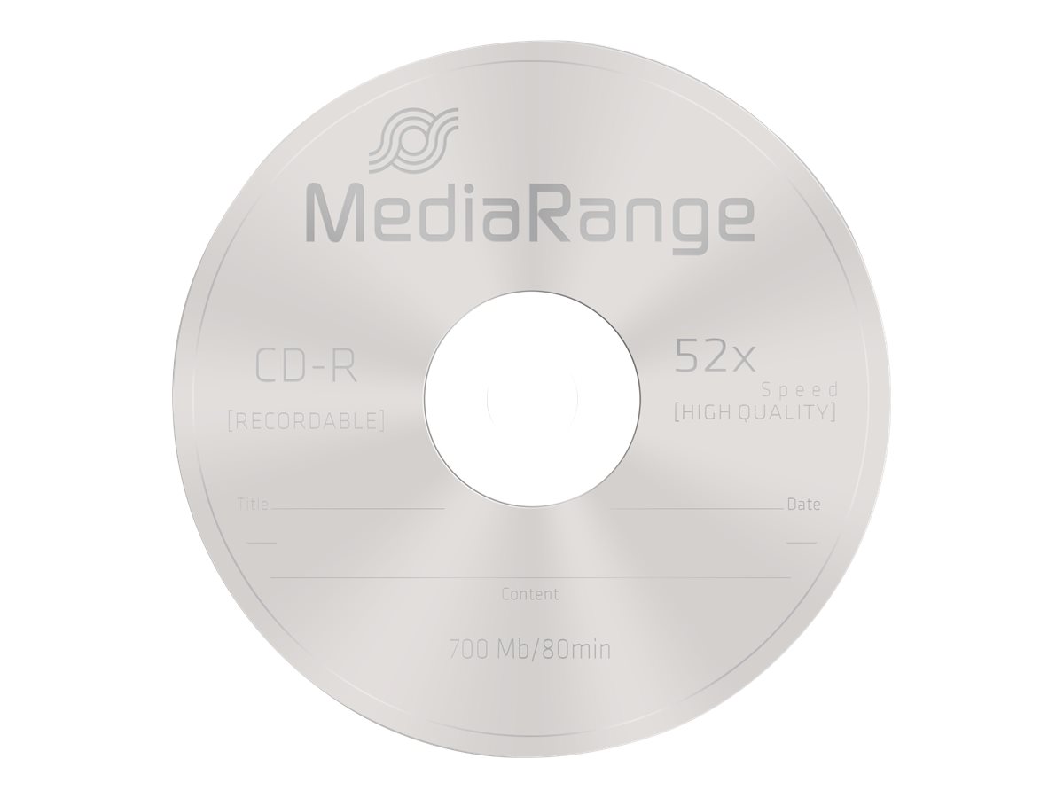 MEDIARANGE CD-R 700MB/80min Cake50