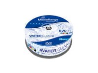 MEDIARANGE DVD-R MediaRange DVD 4,7GB 25pcs Cake 16x Waterguard Print