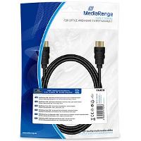 MEDIARANGE HDMI High Speed Ethernet Anschlussk. 18Gibt/s 2m