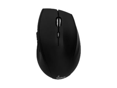 MEDIARANGE MROS208 - Maus - optisch - 5 Tasten - drahtlos - 2,4 GHz - kabellose