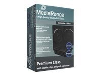 MEDIARANGE Retail-Pack DVD-Case Double 5pieces