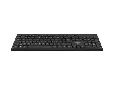 MEDIARANGE Tastatur Wireless schwarz