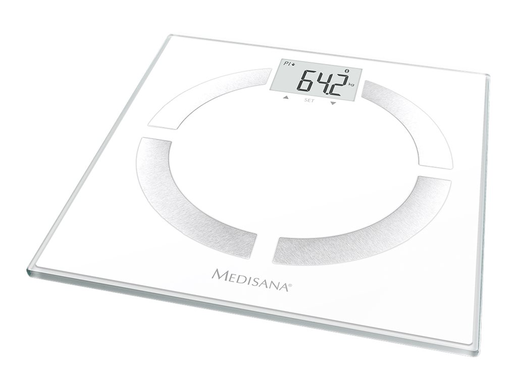 MEDISANA Analysewaage BS 444 connect Wägebereich (max.)=180 kg Weiß (40444)