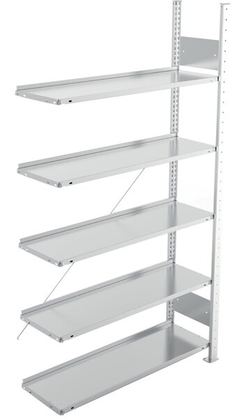 Büroanbauregal 1850 x 1000 x 300 mm S3 Büro Steck Compact