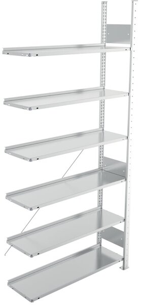 Büroanbauregal 2200 x 1000 x 300 mm S3 Büro Steck Compact