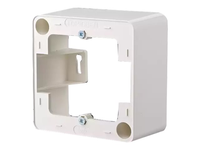 METZ CONNECT GMBH BTR Aufputzrahmen 43x85X85 130829-4302-I reinweiß f. C6A Modu