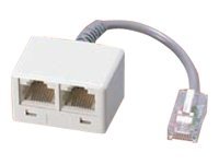 METZ CONNECT ISDN-Adapter 2xWE8-R 0,1m