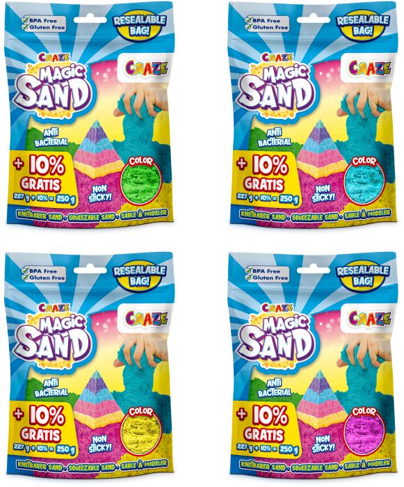 Magic Sand Starter Foilbag 250g, Nr: 41215 Magic Sand Starter Foilbag 250g, Nr: 41215