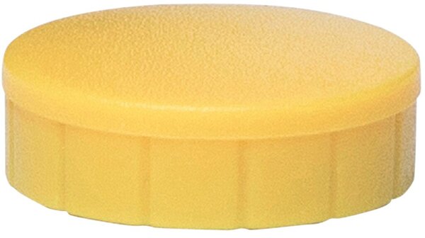 Magnet MAULsolid 20mm gelb Haftkraft 0,3kg 10St